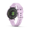 Garmin Lily 2, Metallic Lilac/Lilac Silicone Band