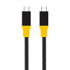 Tactical BlackBird kabel USB4 1m, Black/Yellow