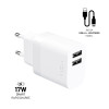 FIXED nabíječ 2xUSB Apple lightning, MFI, 17W