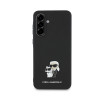 Karl Lagerfeld Saffiano Metal K+Ch Galaxy A56, Black