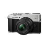 OM SYSTEM PEN body silver Zuiko 14-42mm black