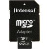 Intenso 512GB micro SDXC Premium UHS-I + adaptér