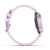 Garmin Lily 2, Metallic Lilac/Lilac Silicone Band