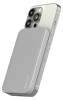 Epico 5000mAh Aluminium Magnetic Powerbank Silver