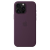 iPhone 16 Pro Max Silicone Case MagSafe Plum