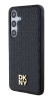 DKNY Repeat Pattern Stack Logo Galaxy S24, Black