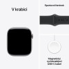 Apple Watch Series 11 GPS + Cellular 42mm Space Grey Aluminium Case with Black Sport Band - S/M