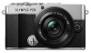 Olympus E-P7 Pancake Zoom Kit silver/black
