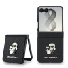 Karl Lagerfeld Saffiano K+CH Galaxy Z Flip 8 Black