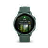 Garmin vívoactive 6, Metallic Jasper Green / Jasper Green Band