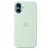 iPhone 16 Plus Silicone Case MagSafe Aquamarine