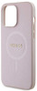 Guess Saffiano MagSafe kryt iPhone 15 Pro Max,Pink