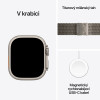 Apple Watch Ultra 3 GPS + Cellular Natural Titanium Case with Natural Titanium Milanese Loop - Small