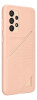 Samsung Back Cover with Card Pocket A33 5G, Peach