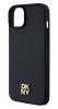 DKNY Repeat Pattern Stack Logo iPhone 15 Plus,Blac