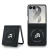 Karl Lagerfeld Heads Magsafe Galaxy Z Flip 8 Black