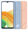 Samsung Back Cover with Card Pocket A33 5G, Peach