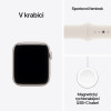 Apple Watch SE 3 GPS + Cellular 44mm Starlight Aluminium Case with Starlight Sport Band - S/M