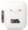 Karl Lagerfeld and Choupette Apple Airpods 1/2,WHT