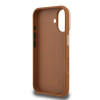 Guess 4G Logo Stand Camera Frame iPhone 16, Brown
