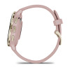 Garmin Venu 3S Cream Gold/Dust Rose, Silicone Band