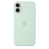 iPhone 16 Plus Silicone Case MagSafe Aquamarine