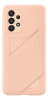 Samsung Back Cover with Card Pocket A33 5G, Peach