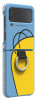 Samsung Silicone Cover Ring Z Flip4, Homer Simpson