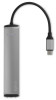 Epico USB-C hub slim Silver