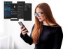 ALIGATOR Smart Glasses, černé