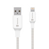 Tactical Stitch T Cable USB-A/Lightning 0.3m White