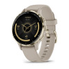 Garmin Venu 3S Cream Gold/French Gray, Silicone B.