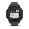 Garmin Instinct E – 40 mm, Black s charcoal páskem