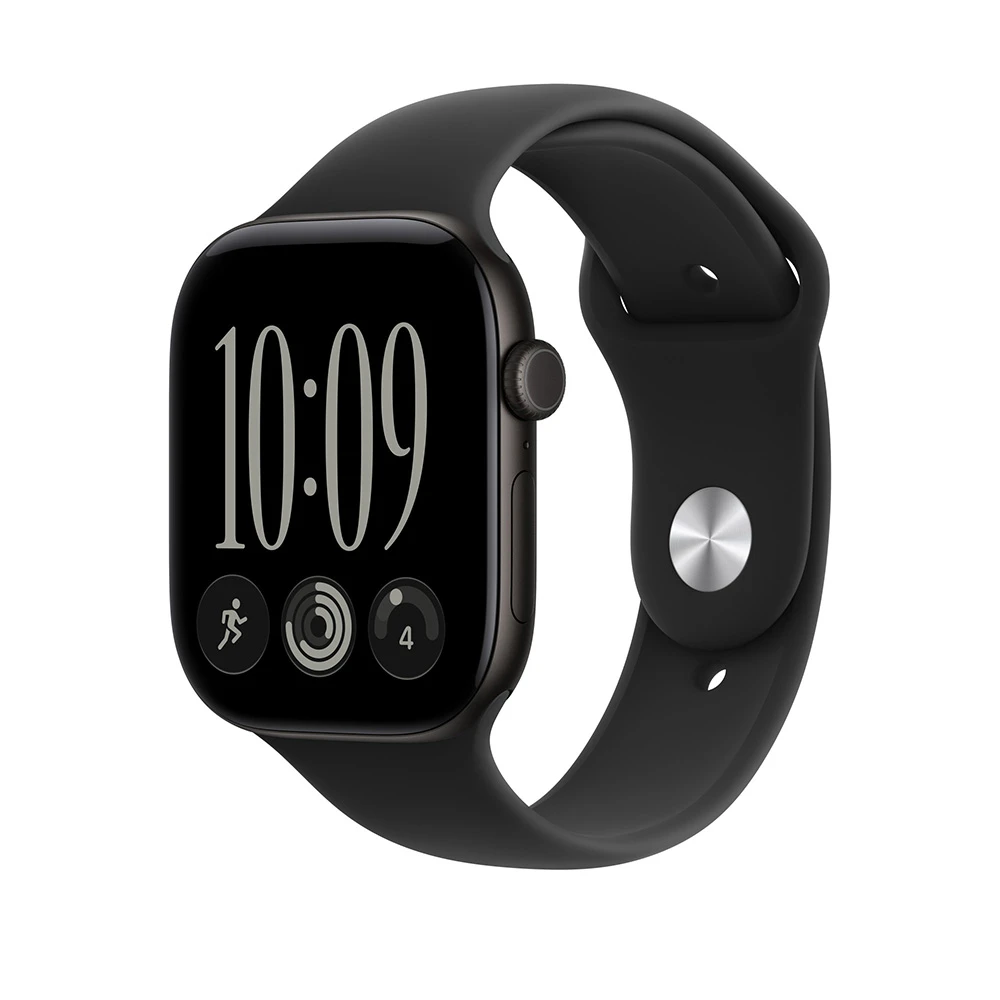Apple 46mm Black Sport Band – M / L – náhled 2