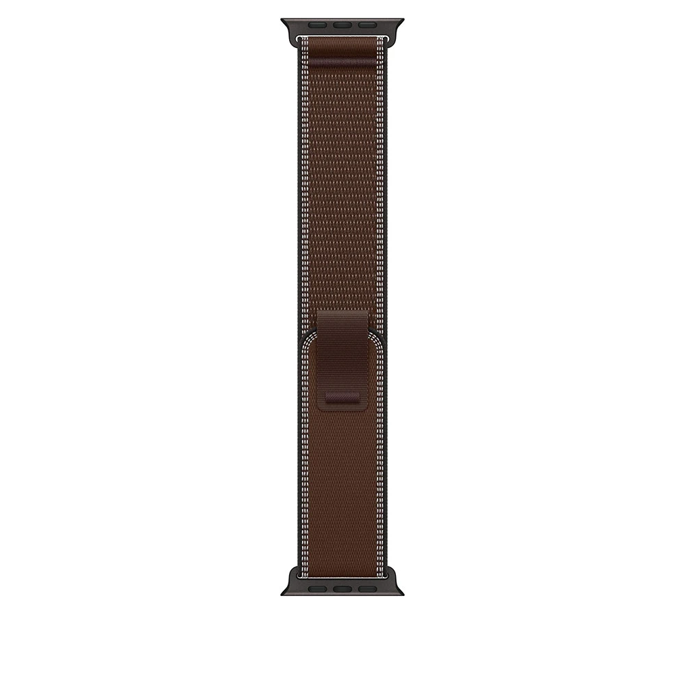 Apple 49mm Dark Umber Trail Loop M / L – Black Titan