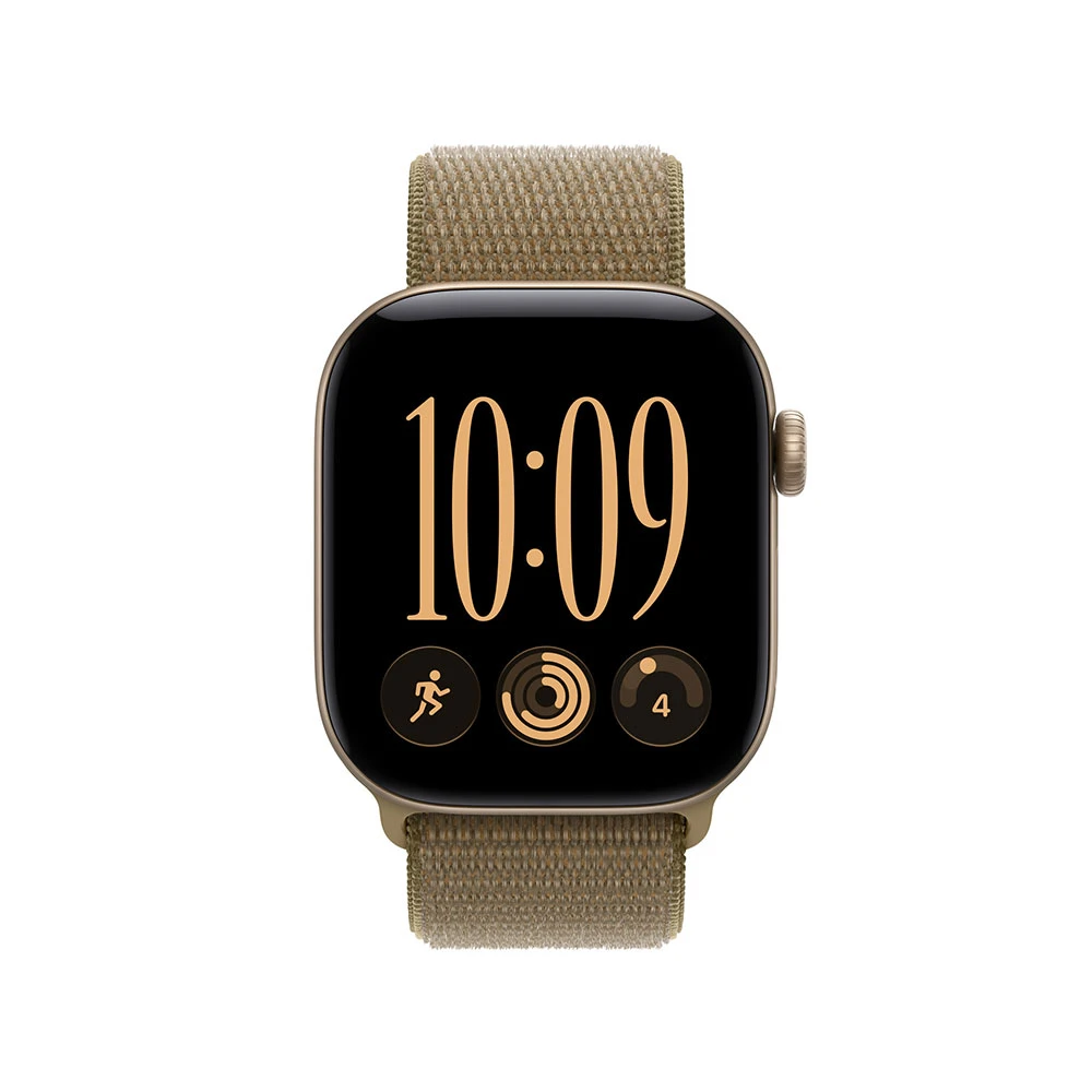 Apple 46mm Olive Sport Loop – náhled 3