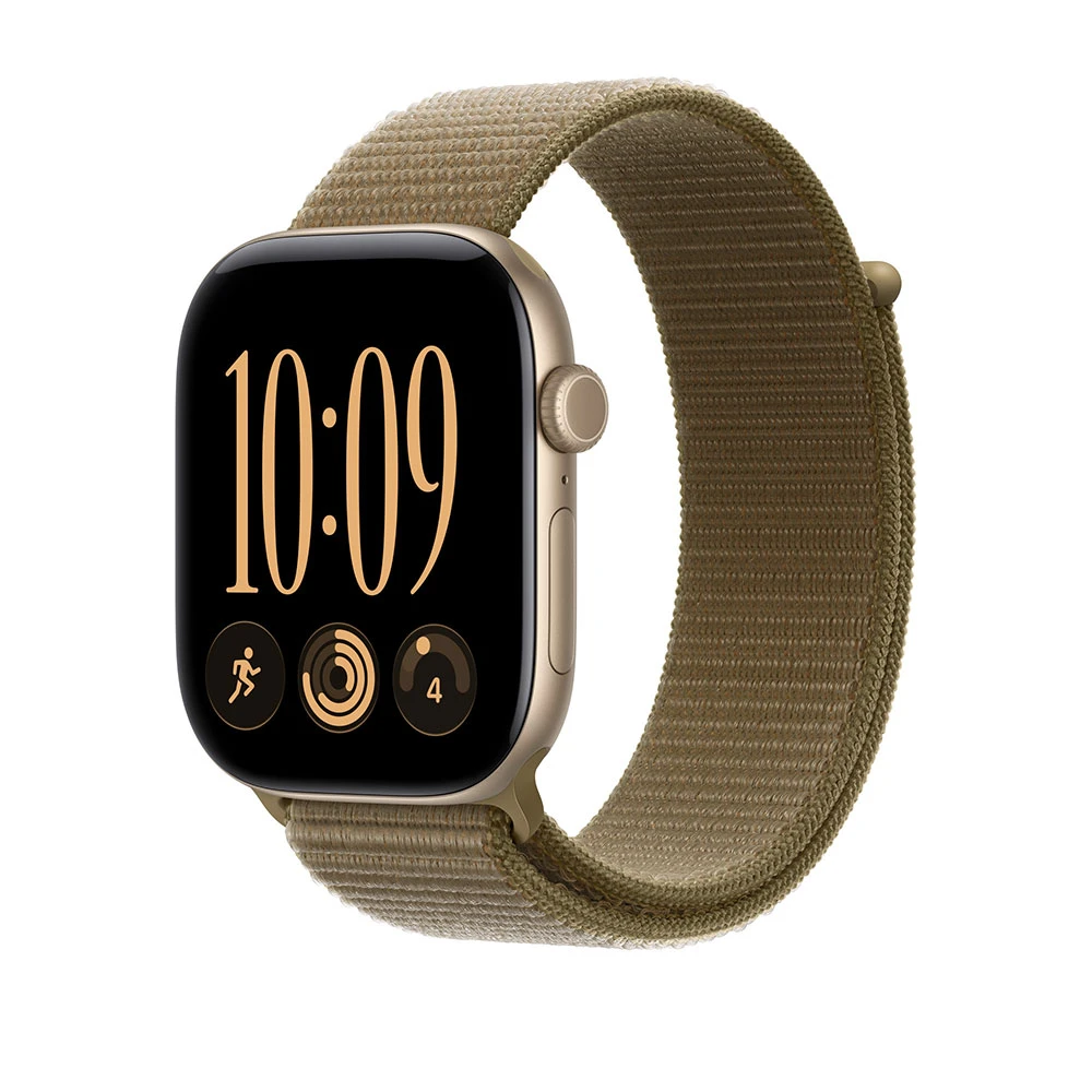 Apple 46mm Olive Sport Loop – XL – náhled 2