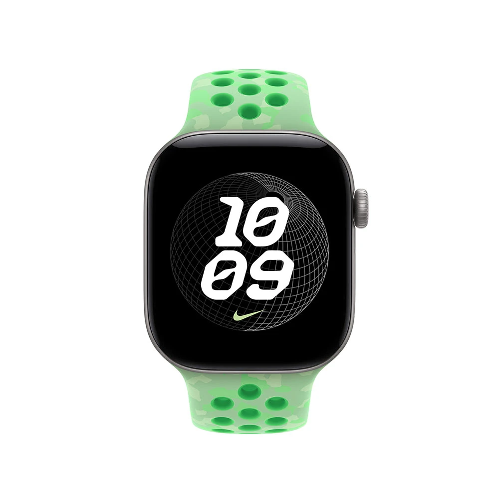 Apple 46mm Green Spark Nike Sport Band – S / M – náhled 3