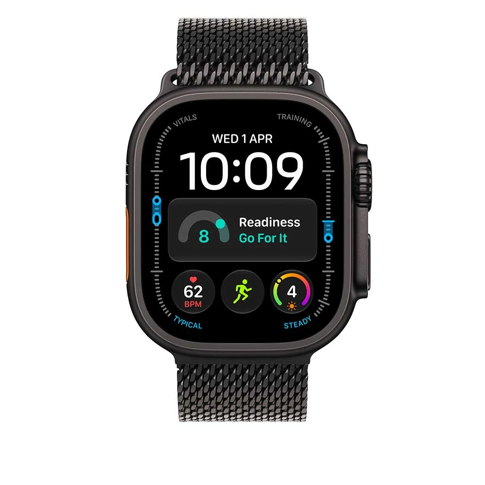 Apple 49mm Black Titanium Milanese Loop – Medium – náhled 3