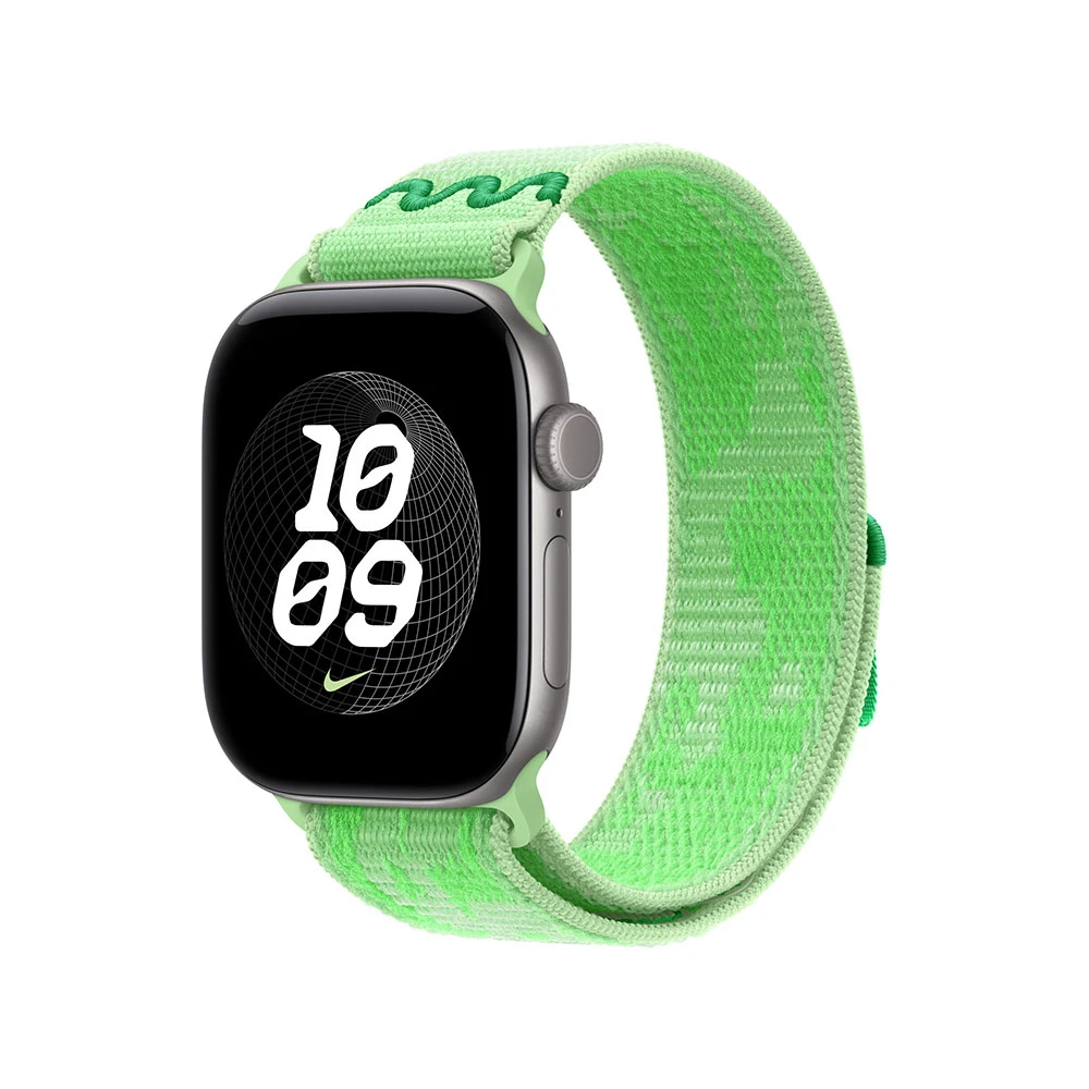 Apple 46mm Green Spark Nike Sport Loop – náhled 2