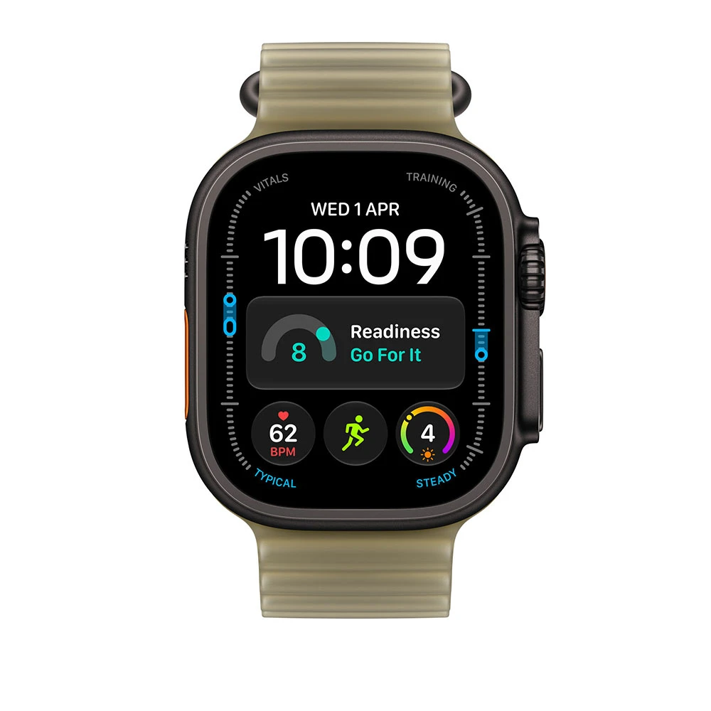 Apple 49mm Translucent Kelp Ocean Band Black Titan – náhled 3