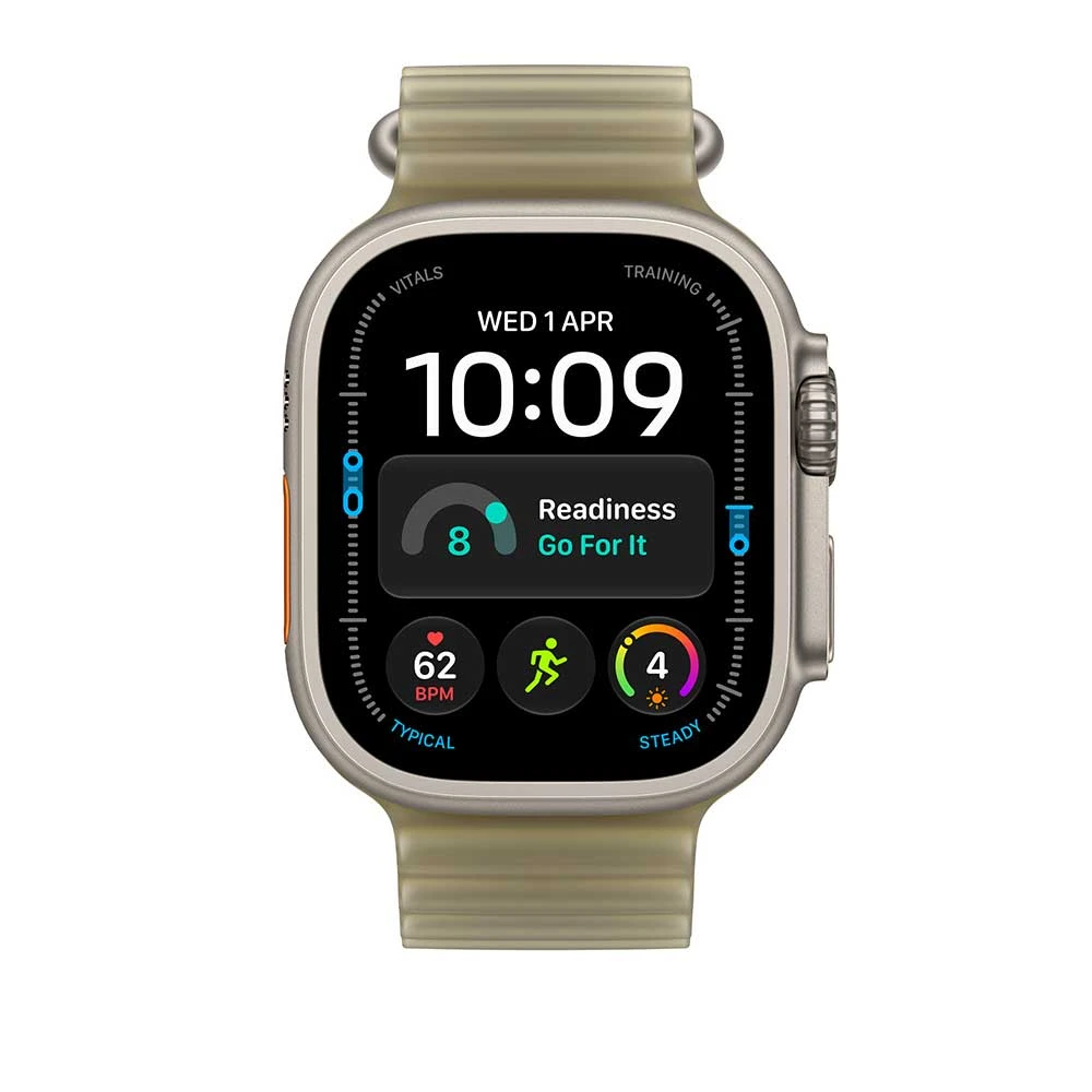 Apple 49mm Translucent Kelp Ocean Band Nat. Titan – náhled 3