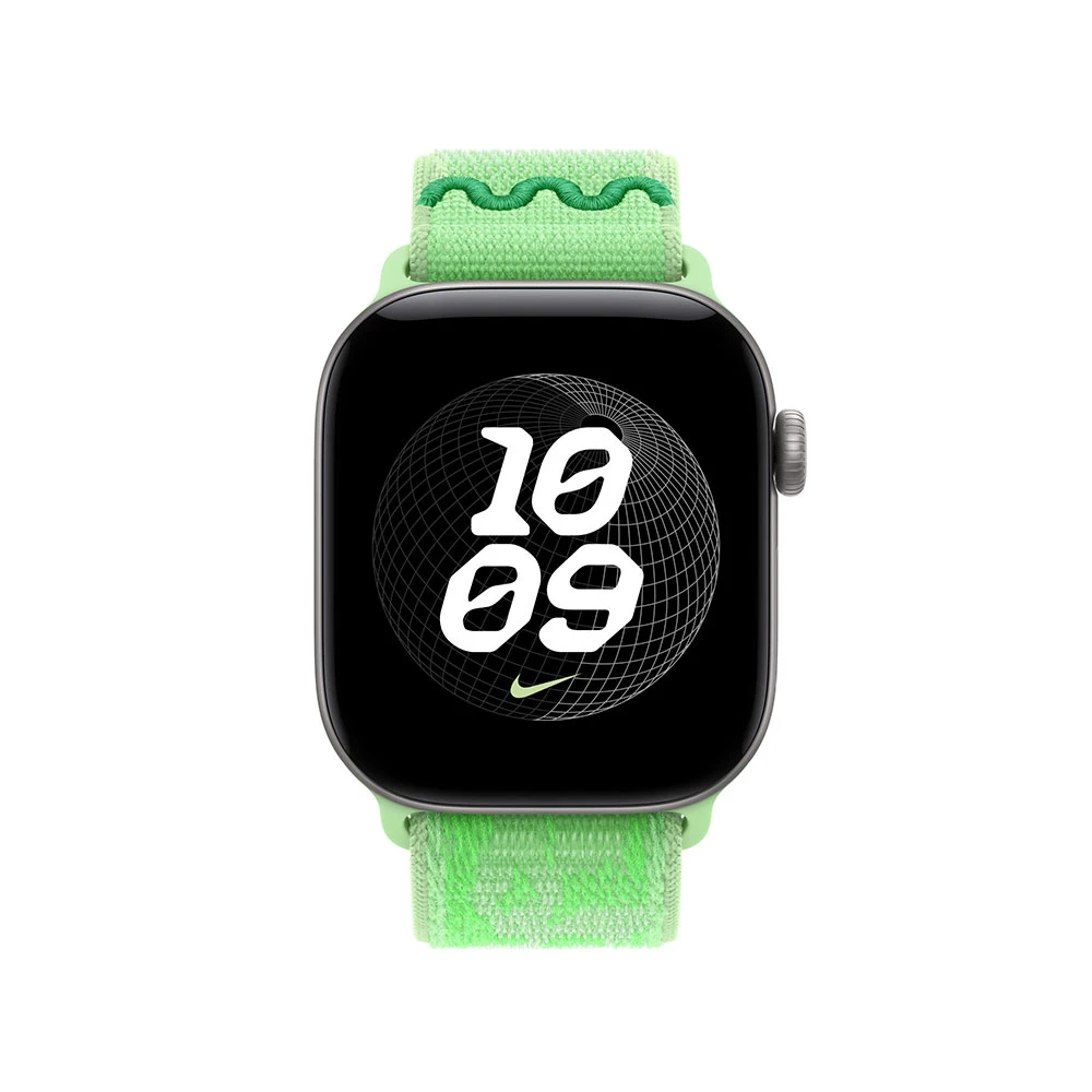 Apple 46mm Green Spark Nike Sport Loop – náhled 3
