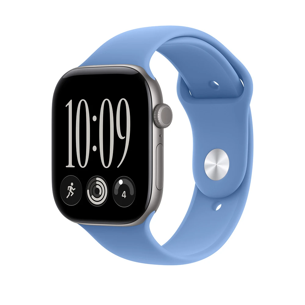 Apple 46mm Wildflower Blue Sport Band – S / M – náhled 2