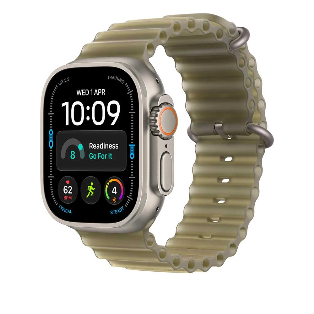 Apple 49mm Translucent Kelp Ocean Band Nat. Titan – náhled 2