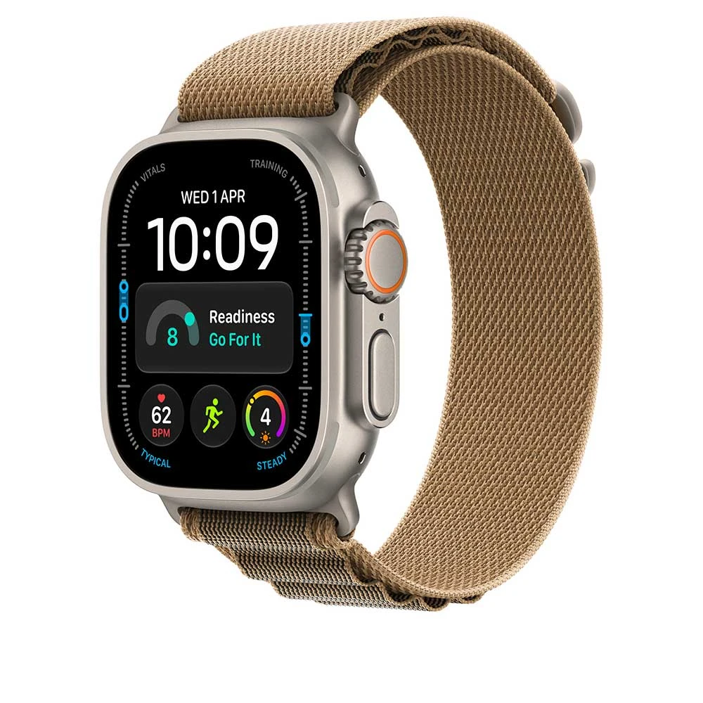 Apple 49mm Desert Alpine Loop – L – Natural Titan – náhled 2