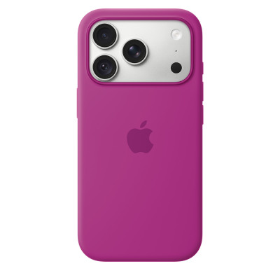 iPhone 18 Pro Silicone Case with MagSafe Magenta