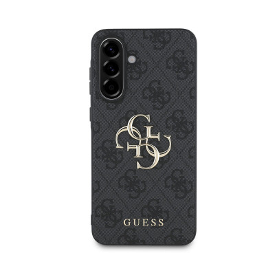 Guess PU 4G Metal Logo Samsung Galaxy A56, Grey