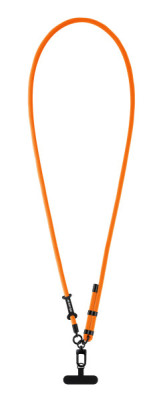 UNI Aligator Echt Machršňůra pro mobil,Neon Orange