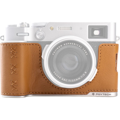PGYTECH Leather Camera Case (For FUJI X100VIBrown)